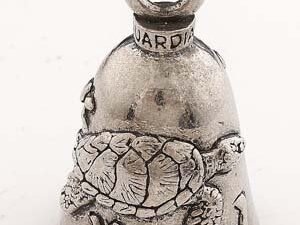 Sea Turtle - Pewter - Motorcycle Guardian Bell® - Made In USA - SKU GB-SEA-TURTLE-DS
