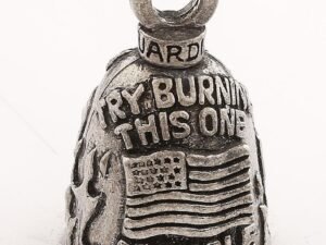 Try Burning This One Assh*le - Pewter - Motorcycle Guardian Bell - Made In USA - SKU GB-TRY-BURNING-DS