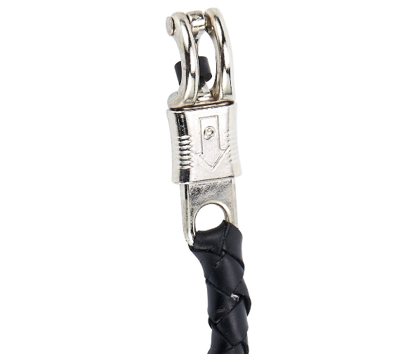 Get Back Whip - Black Leather - 42 Inches Long - With 8 Ball - GBW1-BB-DL - Image 3