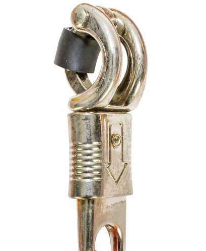 Get Back Whip in Black and Yellow Leather - 42 Inches - Motorcycle Accessories - GBW8-11-DL - Image 2