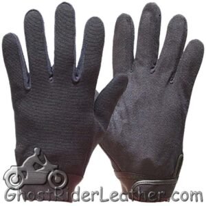 Black Mechanics Gloves - Biker - GLZ50-DL