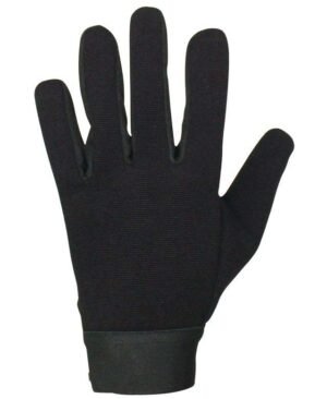 Black Mechanics Gloves - Biker - GLZ50-N-DL