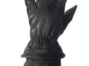 Leather Gloves - Men's - Gauntlet - Riding - Zip Off Cuffs - GLZ63-DL