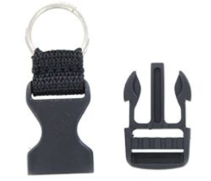 Universal Helmet Quick Release With Metal Ring - You Get Two - HA31x2-DL