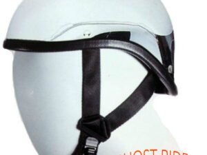Novelty Motorcycle Helmet - Chrome - Gladiator - HC103-DL