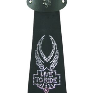 Pony Tail Holder - Spandex Hair Tube - Live To Ride - Eagle - J748IE2-DS