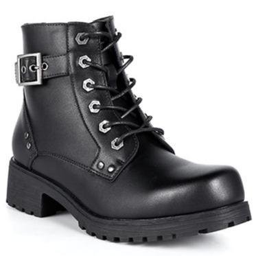Motorcycle Boots - Women's - 6 Eyes and Side Zipper - MR-BTL7000-DL - Image 2