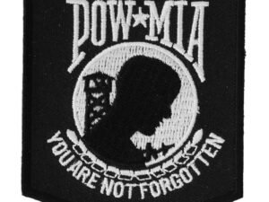 POW MIA You Are Not Forgotten Patch - Buy One Get One Free - Vest Patch - P2018-DS