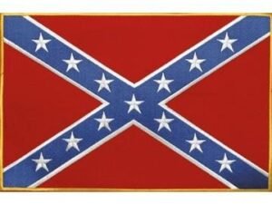 Confederate Flag Patch - Rebel Flag Patch - Large - PAT-B103-DL