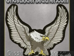 Silver Eagle with Wingspan Patch / SKU GRL-PAT-C214-DL