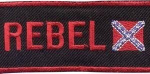 Confederate Flag Patch - Rebel Flag Patch - Small - PAT-E781-DL