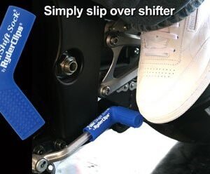 Rubber Shift Sock - Blue - Motorcycle Accessories - RSS-BLUE-DS