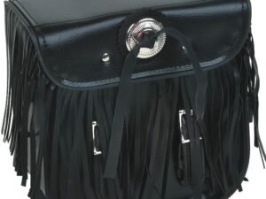 Motorcycle Sissy Bar Bag with Fringe For Motorcycle Storage - SKU SB5004-DL