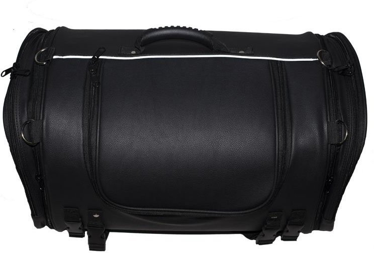 Motorcycle Sissy Bar Bag - Large - Trunk Bags - Biker Gear Bags - SB84-DL - Image 2