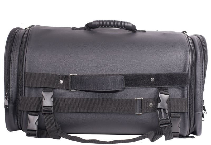 Motorcycle Sissy Bar Bag - Large - Trunk Bags - Biker Gear Bags - SB84-DL - Image 9