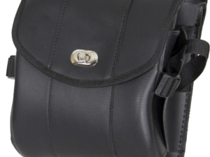 Plain PVC Motorcycle Sissy Bar Bag with Gun Holster - SKU SB86-DL