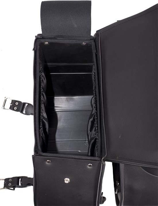 Saddlebags - PVC - Flame - Gun Holster - Motorcycle - SD-FLAME-PV-DL - Image 4