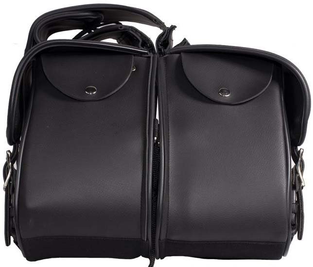 Saddlebags - PVC - Flame - Gun Holster - Motorcycle - SD-FLAME-PV-DL - Image 3