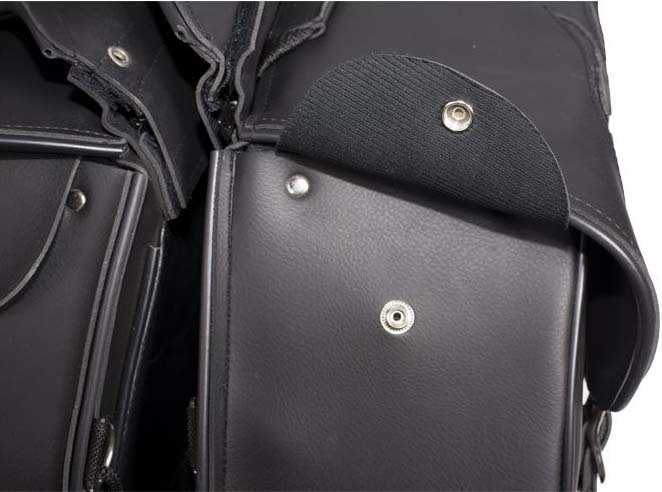 Saddlebags - PVC - Flame - Gun Holster - Motorcycle - SD-FLAME-PV-DL - Image 6
