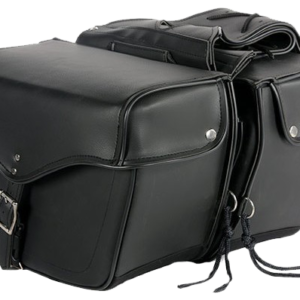 Saddlebags - Single Buckle Design - Motorcycle Luggage - SD1483-PV-DL