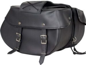 Saddlebags - PVC - Universal Fit - Motorcycle Luggage - SD4003-PV-DL