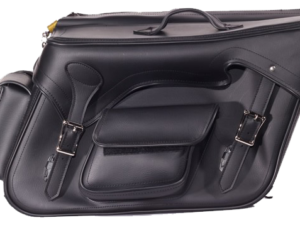 Saddlebags - PVC - Throwover - Pockets - Motorcycle - SD4085-NS-PV-DL
