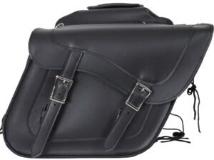 Saddlebags - PVC - Gun Pockets - Motorcycle Luggage - SD4090-NS-PV-DL