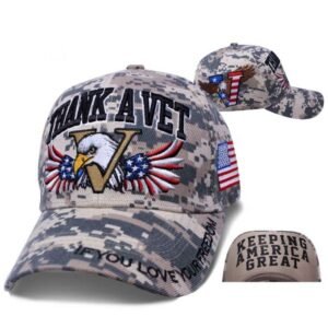 Keeping America Great - Baseball Cap - Thank A Vet - SKU SDPMTV-DS