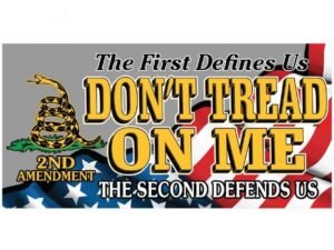 Microfiber Towel - Don't Tread On Me - 2nd Amendment - American Flag - SDTMDF-DS