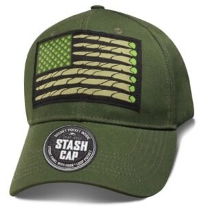 USA Flag High - Stash Cap - Baseball Cap - SKU SHUSAF-DS