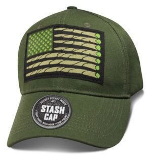 USA Flag High - Stash Cap - Baseball Cap - SKU SHUSAF-DS