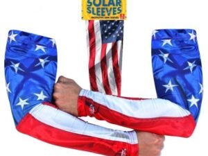 Solar Sleeves - USA Flag - Sun Protection While Riding Motorcycle - SOLSL4-DS