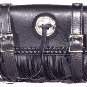 Motorcycle Tool Bag - PVC - Fringe - Fork Bag - 10 Inches - TB3000-12-DL