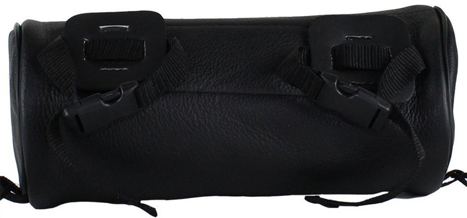 Motorcycle Tool Bag - Leather - Soft Fork Bag with Inside Pocket - TB3021-NEW-DL - Image 3