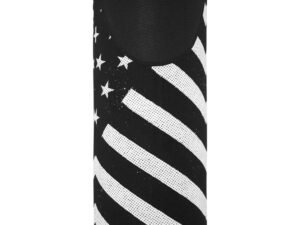 Windproof Tube - ZANheadgear® Sportflex™ Series - Black & White Flag - TW091-DS