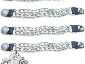 Indian Nickel Vest Extenders - Set Of Four - Made In USA - Extra Long - VE126XL-DS