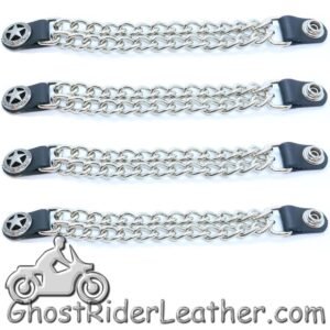 Western Star - Vest Extenders - Set Of Four - Made In USA - Extra Long - VE151XL-DS