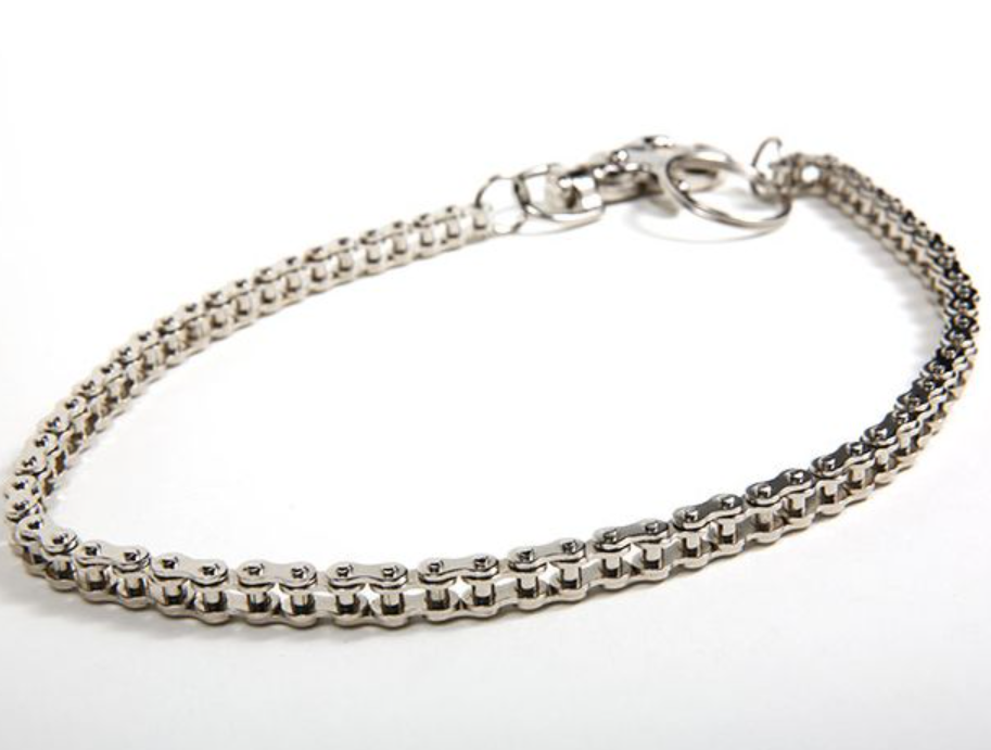 Silver chain for your wallet.