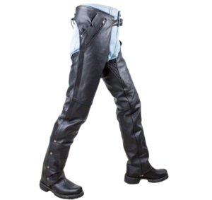 Leather Chaps - Men's or Women's - Heavy Duty - C2334-04-DL