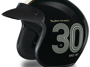 DOT Motorcycle Helmet - 30th Anniversary - Open Face - Daytona - DC6-DAY-DH