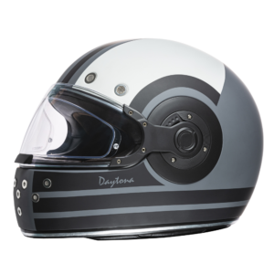 DOT Motorcycle Helmet - Retro Racer - Full Face - R6-R-DH