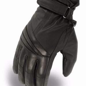 Women's Waterproof Leather Driving Gloves - SKU FI121GL-FM
