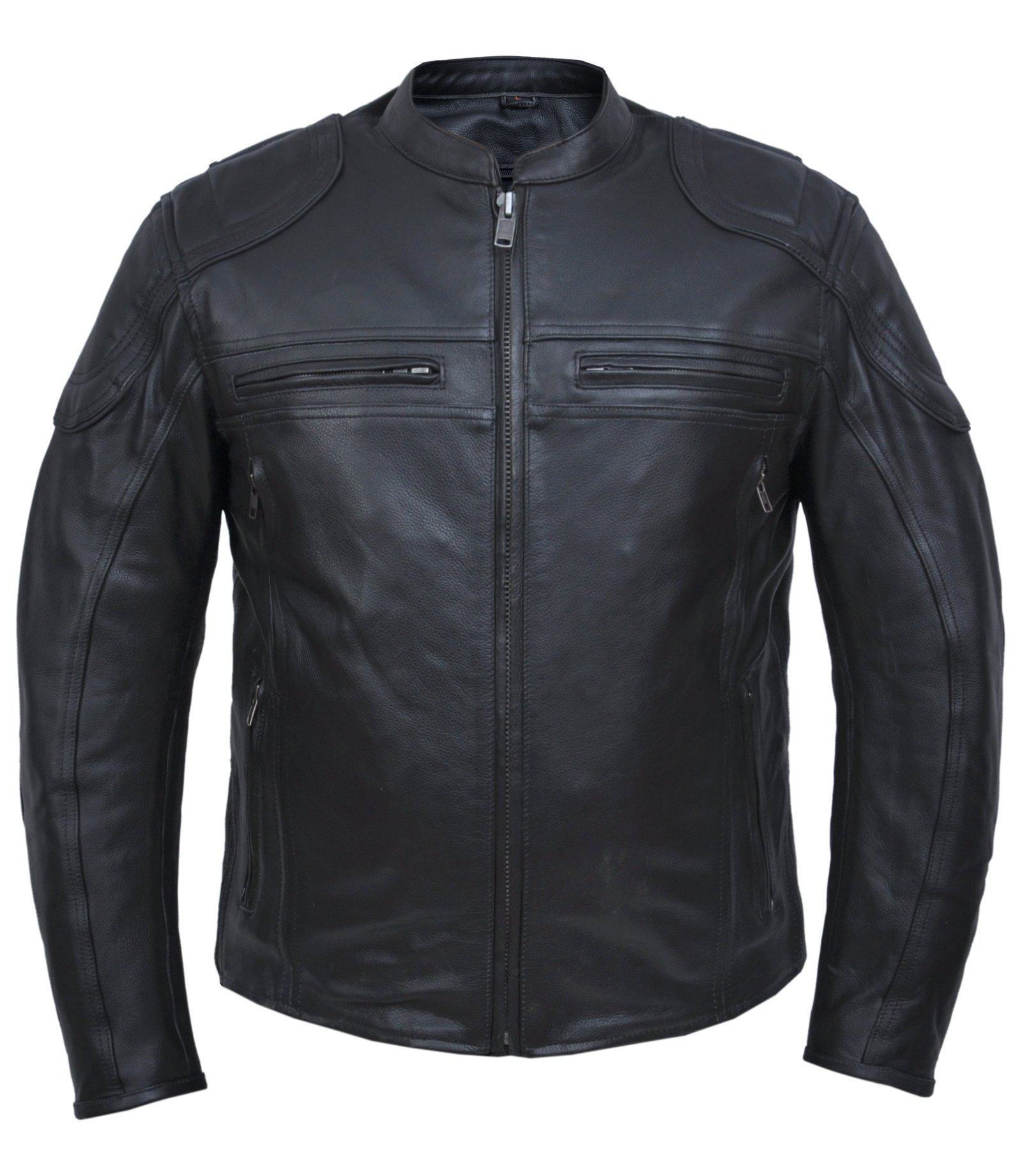 Leather Motorcycle Jacket - Men's - Premium - Racer - 6611-00-UN