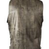 Leather Motorcycle Vest - Men's - Distressed Brown - 10 Pocket - MV310-12-DL