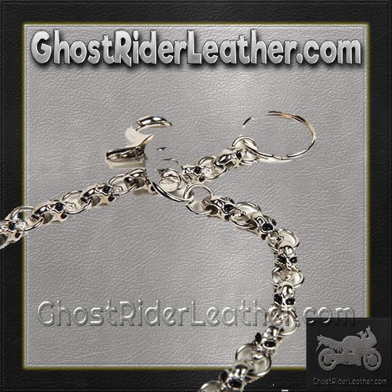 Chain with Skulls, Great Addition to your Wallet / SKU GRL-WTC8-DL