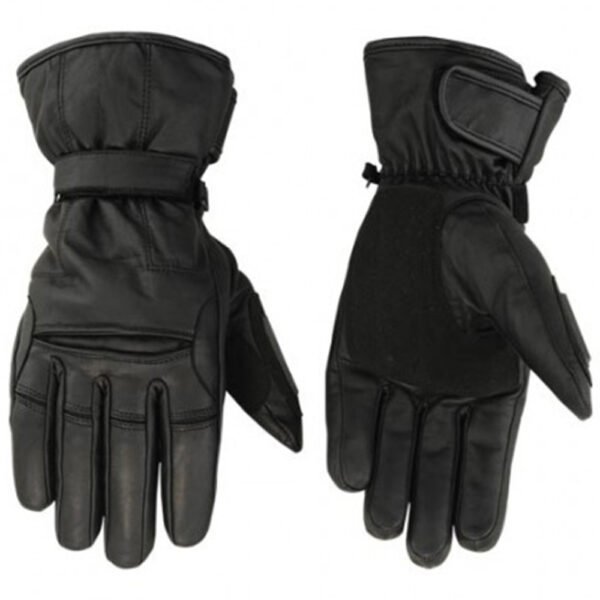 Leather Motorcycle Gloves - Men's - Heavy Duty Cruiser - Gauntlet - Biker - DS20-DS