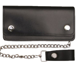 Leather Chain Wallet - 6 Inch Bifold - AL3201-AL