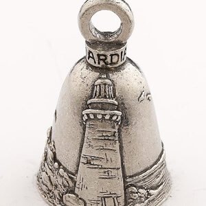 Lighthouse - Pewter - Motorcycle Guardian Bell® - Made In USA - SKU GB-LIGHTHOUSE-DS