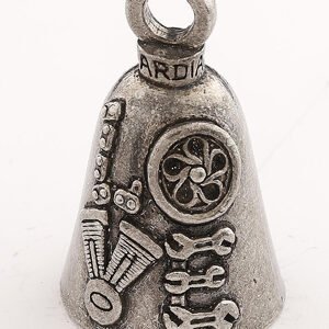 Love - Pewter - Motorcycle Guardian Bell® - Made In USA - SKU GB-LOVE-DS