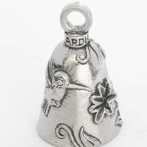 Hummingbird - Pewter - Motorcycle Guardian Bell® - Made In USA - SKU GB-HUMMINGBIRD-DS